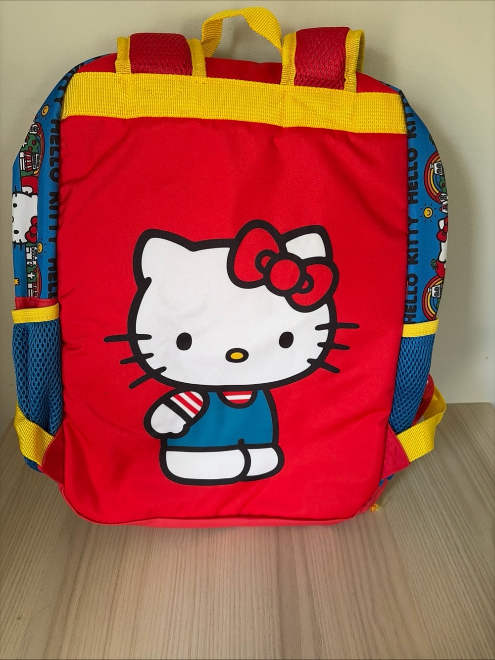 Hello Kitty New!Rainbow Backpack and Headphones - Blue, Red, Yellow, Green - Picture 7 of 7